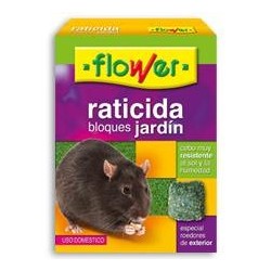 Raticida bloques jardín