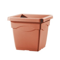 Maceta cuadrada iniezione
