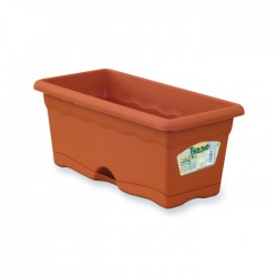 Jardinera terra con plato integrado