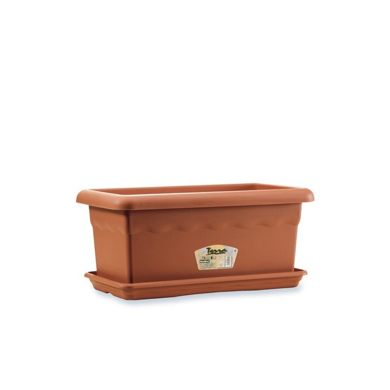 Jardinera terra rectangular