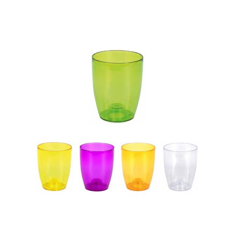 Maceta transparente coubi