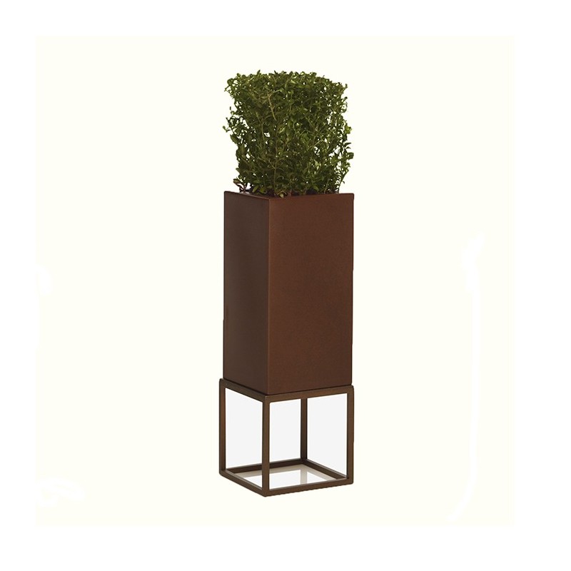 Vela nano cubo alto lacado