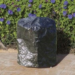 Funda barbacoa de carbón polietileno