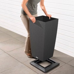 Soporte con ruedas cubico Lechuza