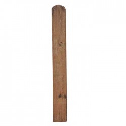 Poste de madera cuadrado