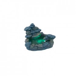 Fuente rocalla gris pequeña