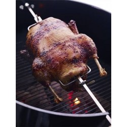 Asador Giratorio Para Barbacoa carbon