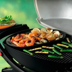 Plancha De Cerámica Para Barbacoa Carbón y A Gas