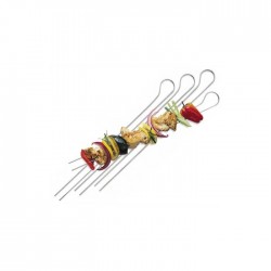 Set de 8 brochetas dobles