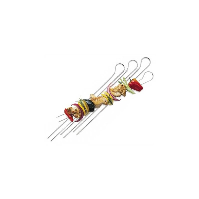 Set de 8 brochetas dobles