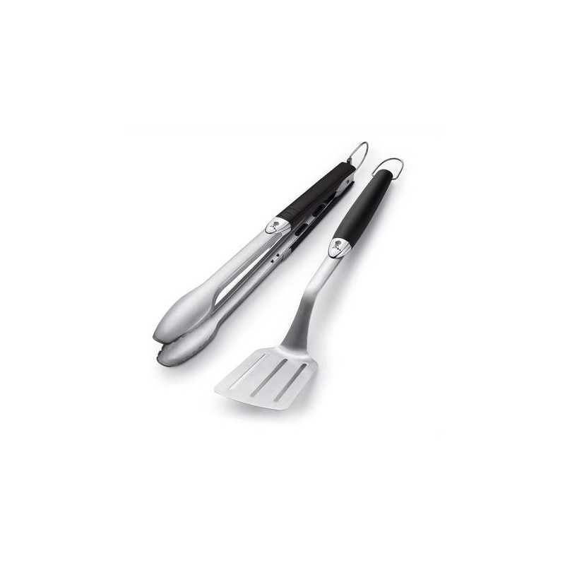 Set 2 utensilios de acero inox.