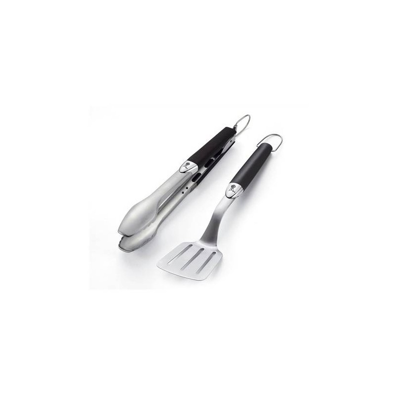Set 2 utensilios de acero inox. pequeño modelo