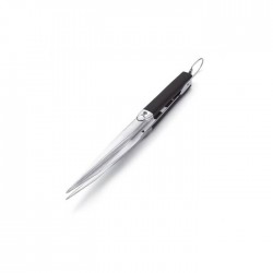 Pinza fina de acero inox.