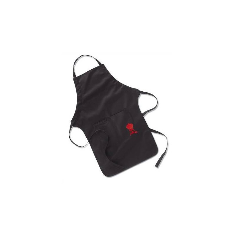 Delantal ajustable negro