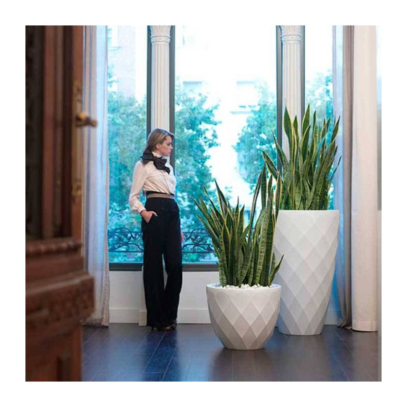 Vases macetero cuenco alto basic JMFerrero VONDOM