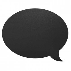 Pizarra pared bubble