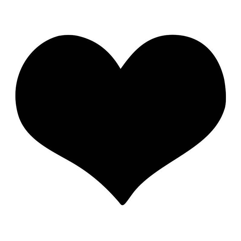 Pizarra pared corazón