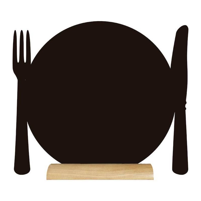 Pizarra de mesa Plato