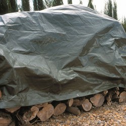 Toldo reforzado verde