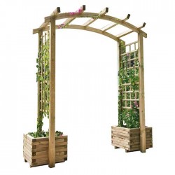 Jardinera con Doble Arco