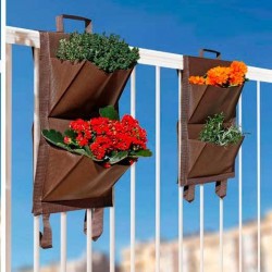Huerto urbano balkon garden 4 bolsillos ( 2ud.)