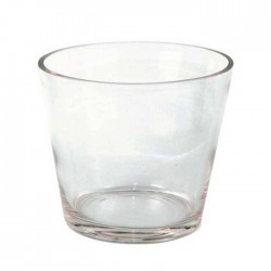 Jarrón cristal vaso.