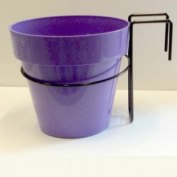 Soporte maceta con gancho