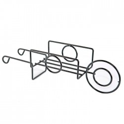 Soporte maceta carretilla