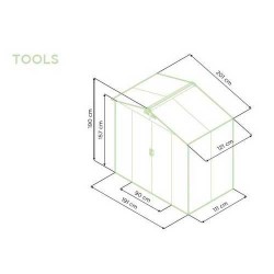 Caseta metálica tools