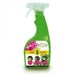 Insecticida triple acción, listo uso