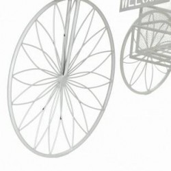 Bicicleta de forja porta tiestos