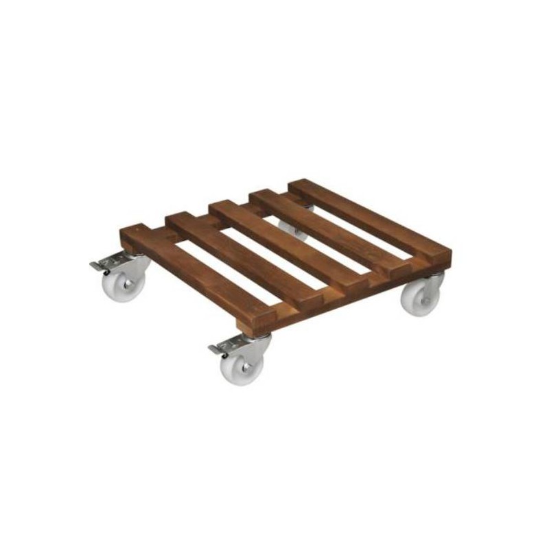 Soporte macetas ruedas gigant cuadrado