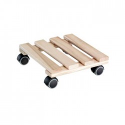 Soporte macetas ruedas basic cuadrado