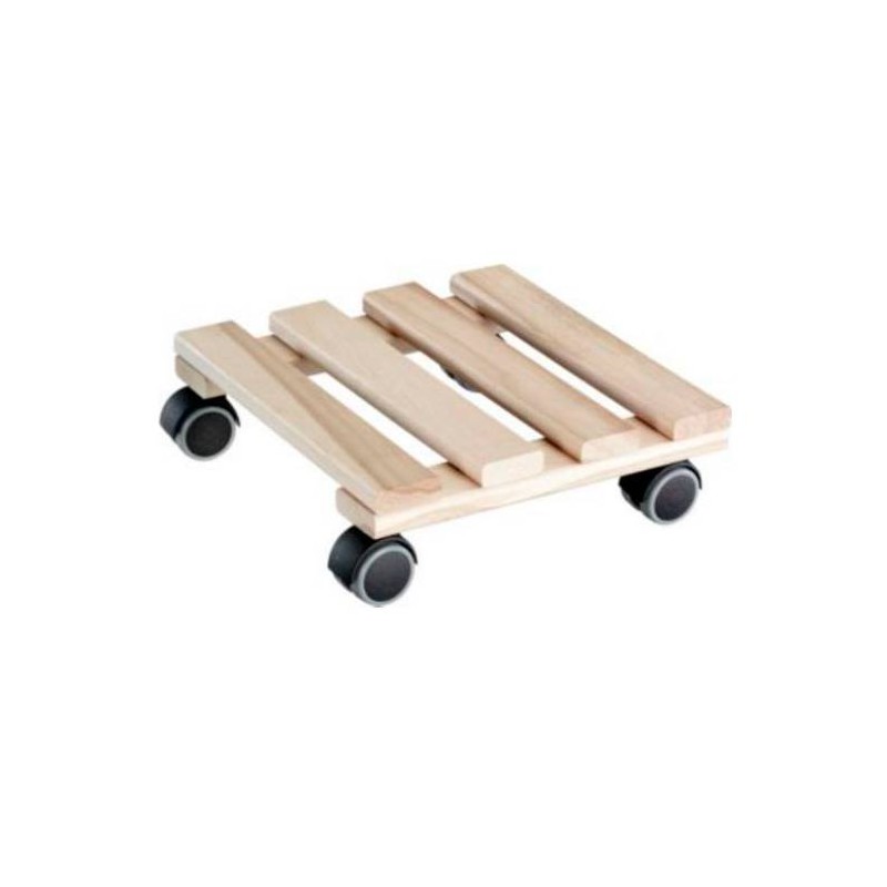 Soporte macetas ruedas basic cuadrado