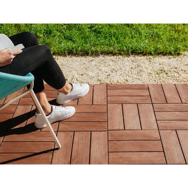 CLICKFLOOR BALDOSAS PACK 9 LOP. MADERA