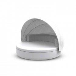 DAYBED cama cabezal fijo con parasol plegable
