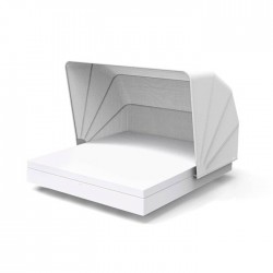 VELA DAYBED basic cuadrado con parasol plegable