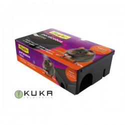 Porta cebos ratas, caja