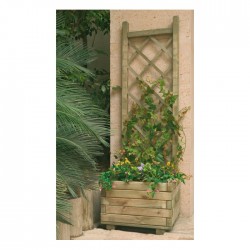 Jardinera Cuadrada con Celosía