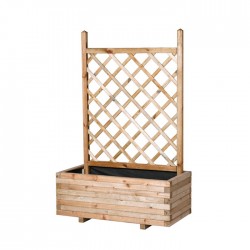 Jardinera Rectangular con Celosía