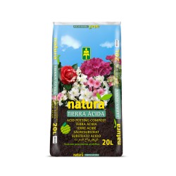 Sustrato natura tierra ácida