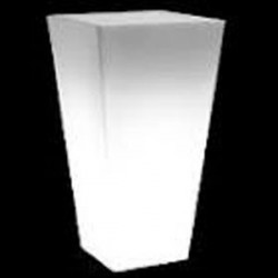 Cono Cuadrado Alto Leds RGB
