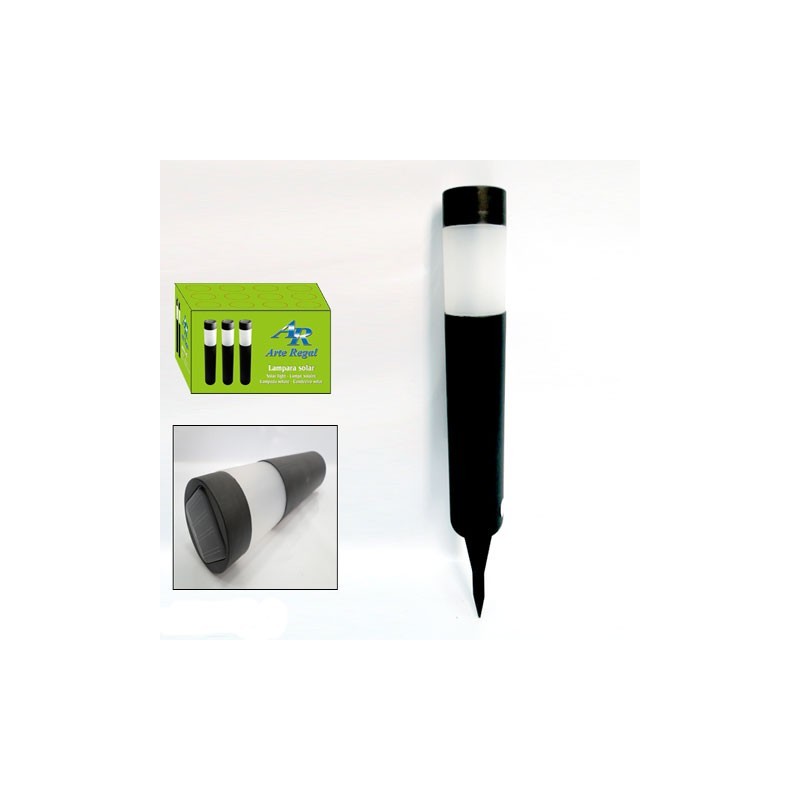 Lampara Solar Negro