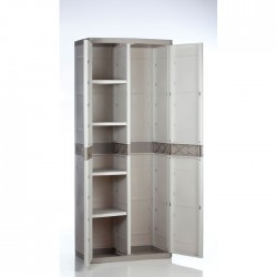 Armario 70cm.4 estantes titanium