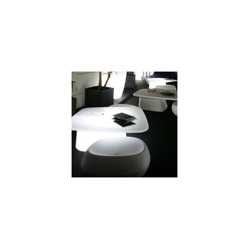 Maceta Mesa Moma Low Leds RGB