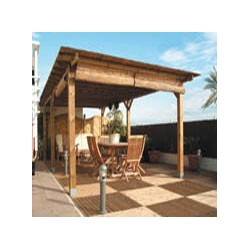 Pérgola 12x12 cm.