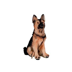 Figura perro pastor alemán...