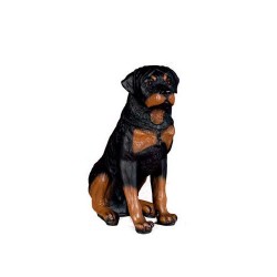Figura perro rottweiler...