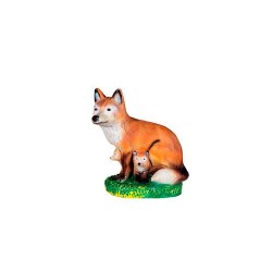 Figura zorra y crías