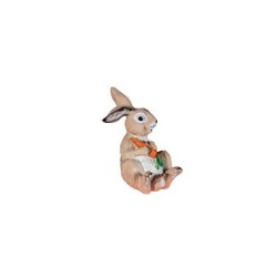 Figura conejo con zanahoria